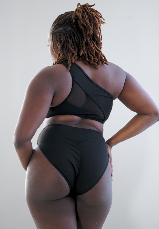 Zayra Pole Top Noir — premium polewear by Zerone Design (view 3)