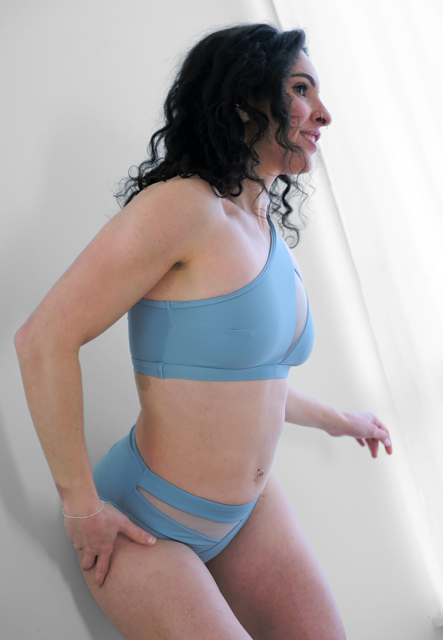 Zayra Pole Bottom Blue Mist