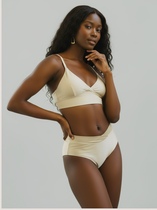 Trinity Pole Top Champagne Gold