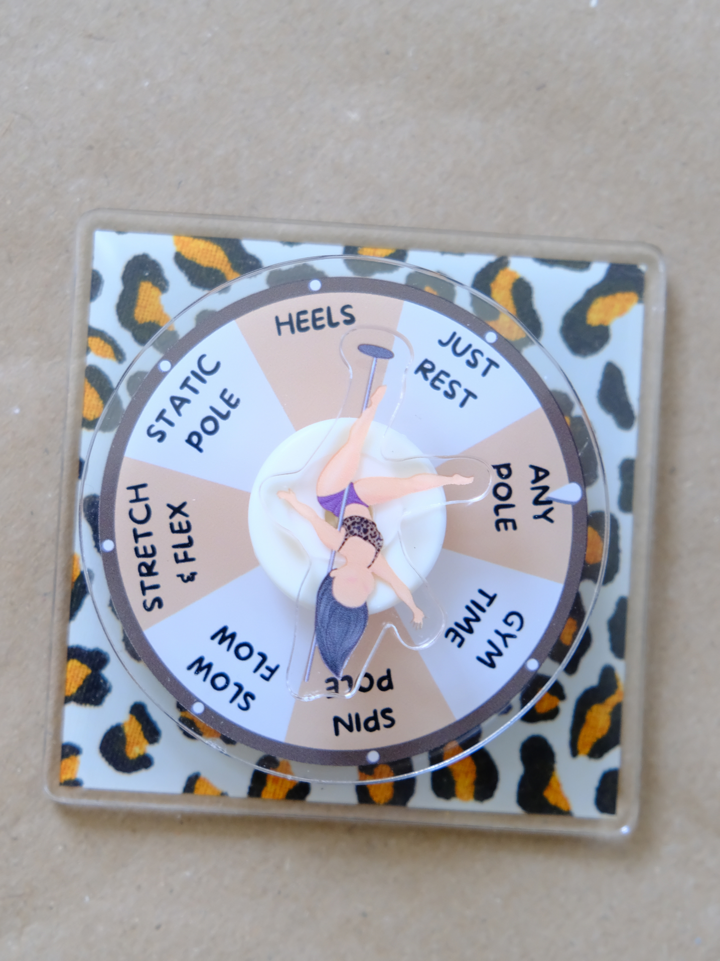 Don’t Be Lazy Spinner Magnet