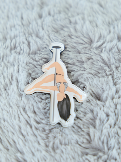 Mini Pole Dancer Magnets