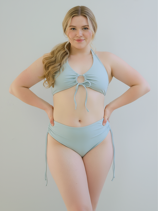 Yogini Bow-Tie Top Matcha Latte