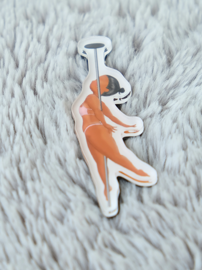 Mini Pole Dancer Magnets