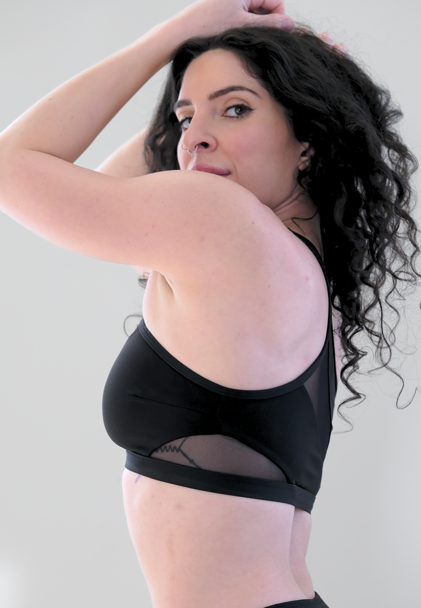 Zayra Pole Top Noir