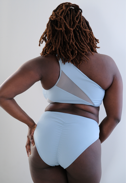 Zayra Pole Top Blue Mist