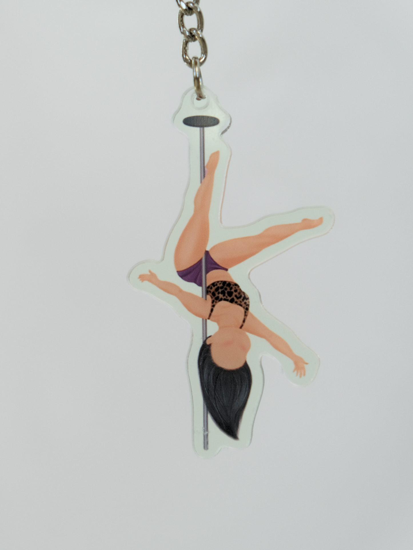 Pole Dancer Keychain-Inverted Baby