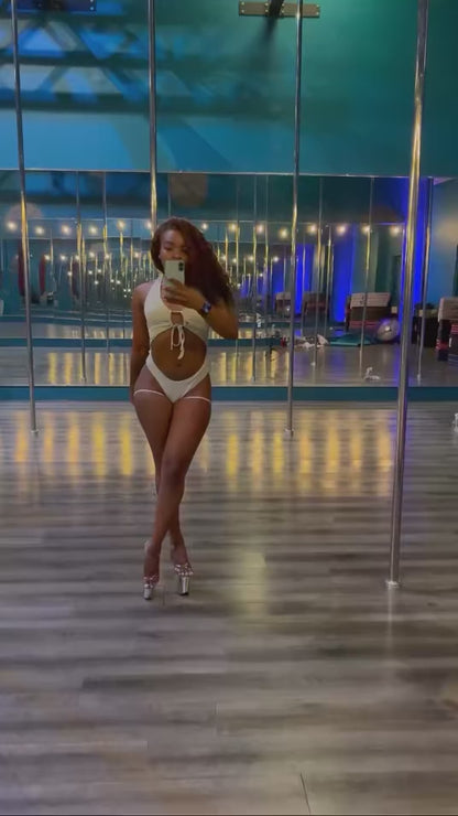 Yumi Pole Bodysuit Matcha Latte